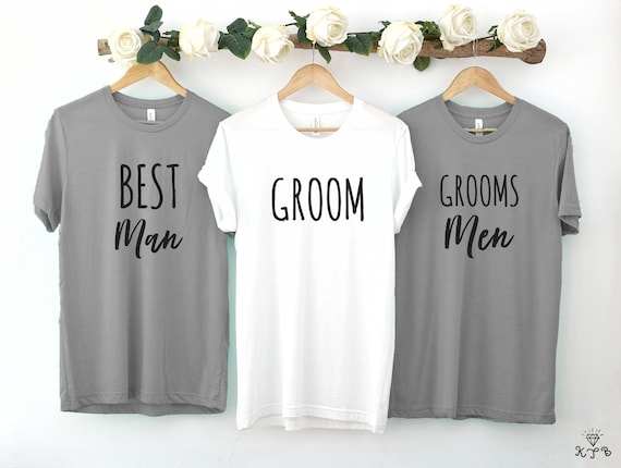 Groomsmen Gift Bridal Party Shirts Father of the Bride Wedding Day Uniform Best Man Shirt Groomsman Tee Shirt Father of the Groom