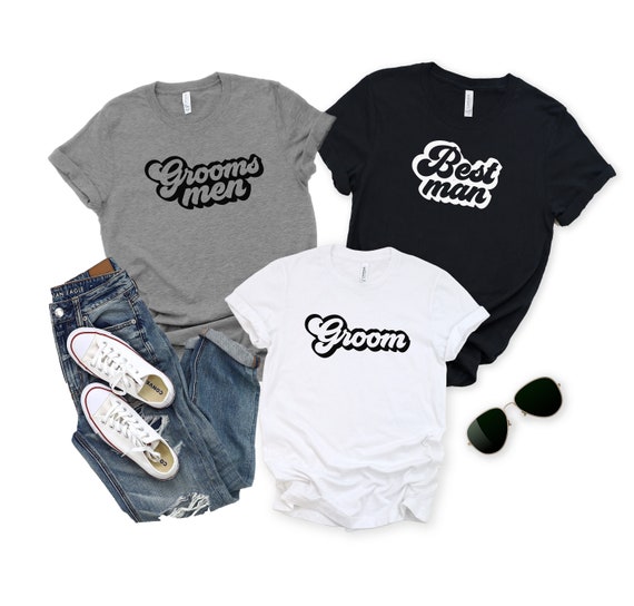 Groomsmen Wedding Day Groom T-shirts 