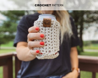 Crochet Pattern // Flat Lay Koozie