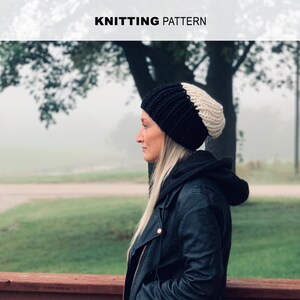 Knit Pattern // 2-Way Street Hat