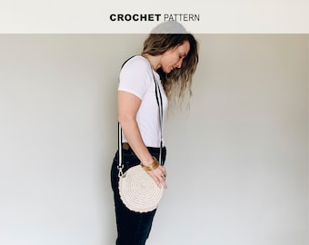 Wzór szydełkowy // Torebka typu crossbody z iluzją // Torebka letnia