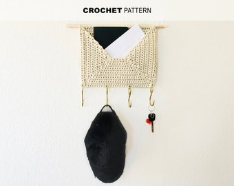 Crochet Pattern // Wall Pocket Envelope