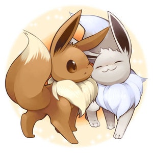 Eevee & Shiny Eevee Cross Stitch Pattern Pokemon Eeveelution image 4