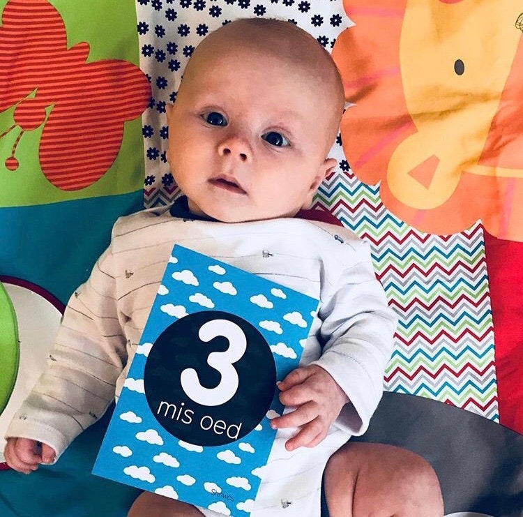 Cardiau Camau Cyntaf Welsh Baby Milestone Cards Etsy