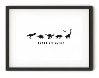 Barod am antur | du a gwyn