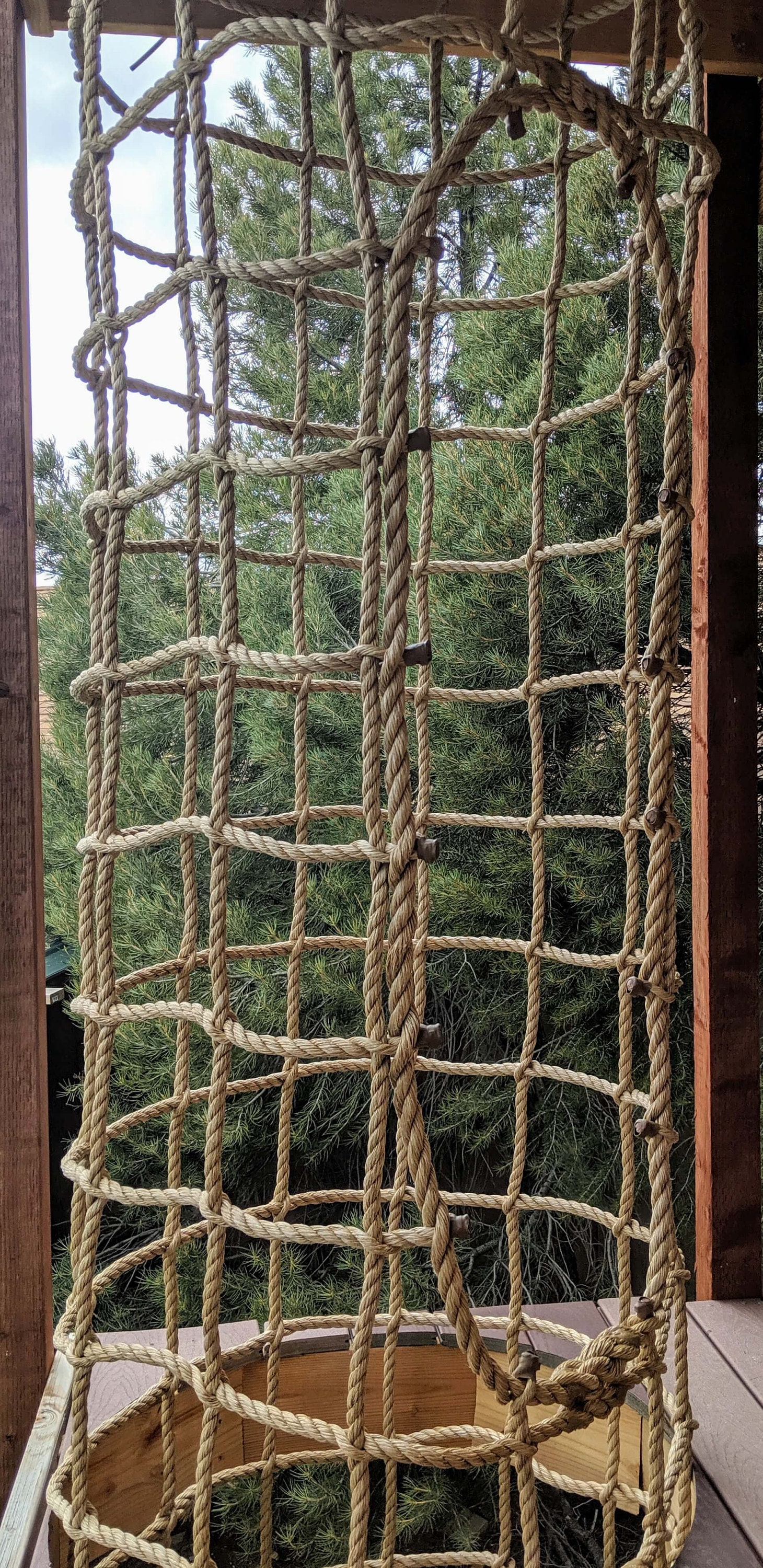Handmade Rope Net Tube