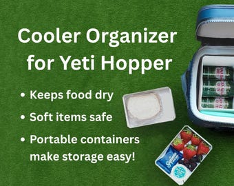 YETI Hopper Flip 12 Cooler Organizer Divider & Storage Bins