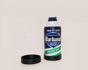 Shaving Cream Rust Protector: Cover for 10oz Barbasol Can