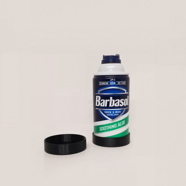 Shaving Cream Can Cover - No Rust Protector