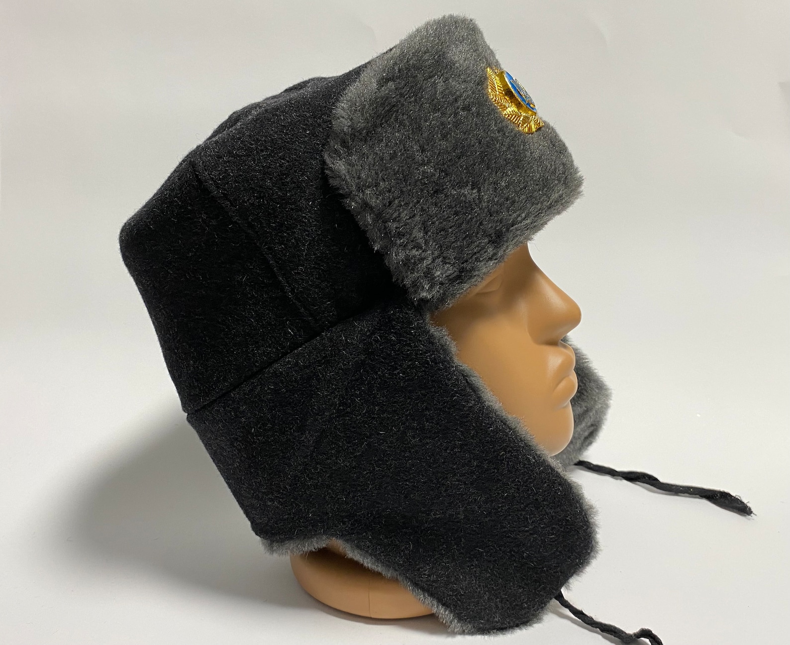 Ukrainian Ushanka Ear Flap Hat Winter Trapper Hat Faux Fur - Etsy Australia