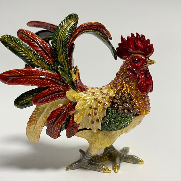 Metal Trinket Box Etsy