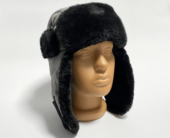Aviator Hat Ushanka, Bomber Winter Hat, Ear Flap Trapper Hat  display picture 3