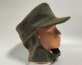 1940s Vintage European Military Wool Cap – Army Field Hat