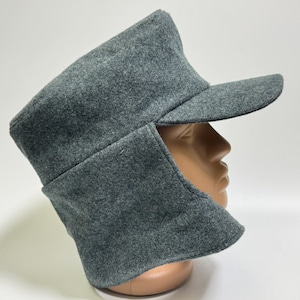 ドイツ軍の帽子、オーストリア軍の耳当て付き制服帽子、軍のバイザー付きキャップ