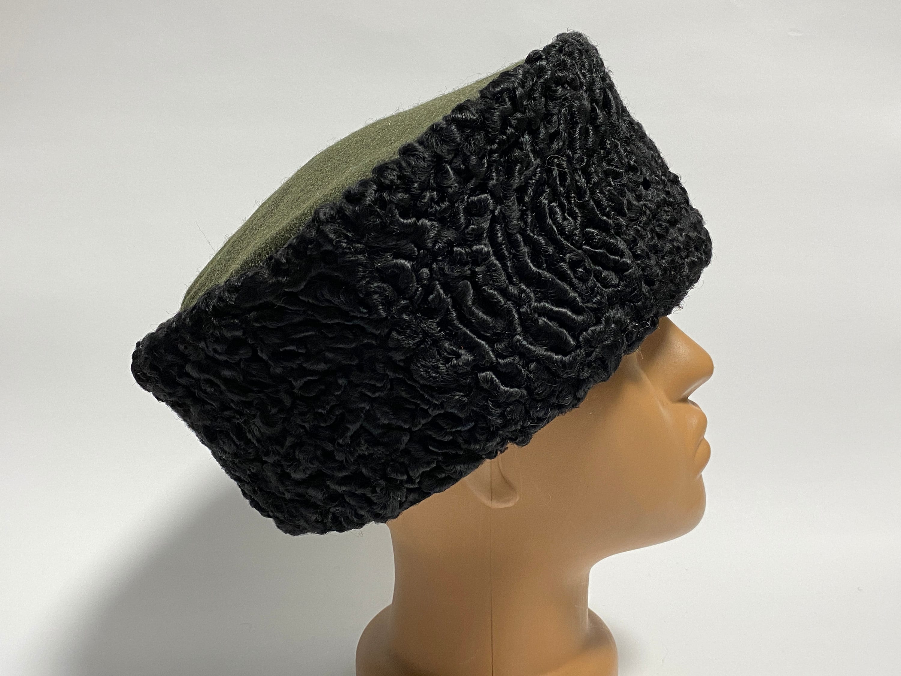 Cossack Hat Kubanka Papakha, Winter Hat Soviet Uniform, Astrakhan