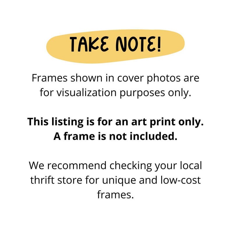 Support Your Local Library Print | Reading Nook Wall Decor (FRAME NOT INCLUDED) image 3