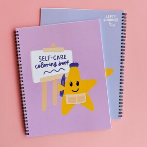 Self Care Coloring Book for Adults - Mental Health and ADHD Coloring Pages Back To School Gift - Coloring Pages For Teens - 8.5x11 inches image 5