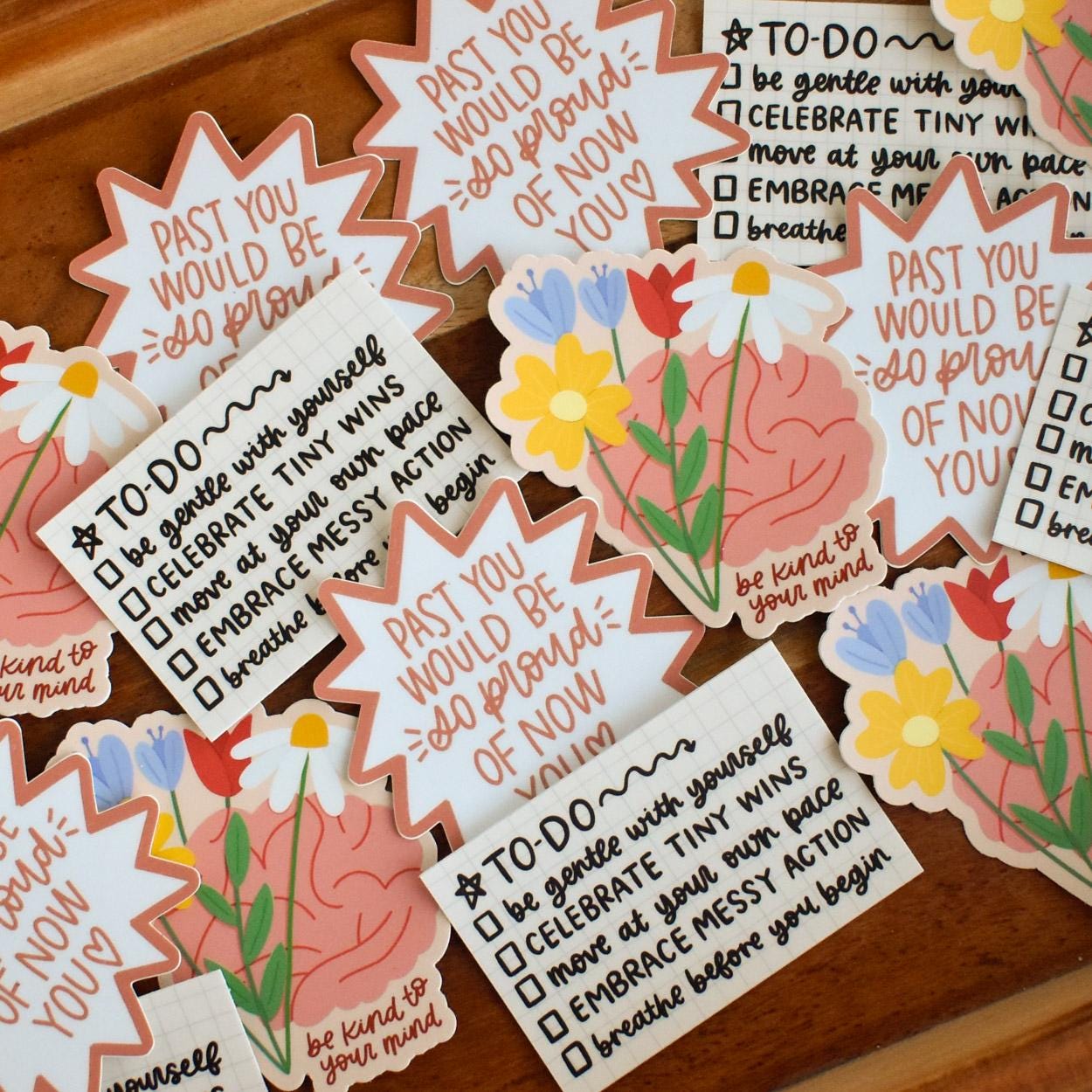 Be Kind to Your Mind Sticker | Floral Mental Health Awareness Sticker ...