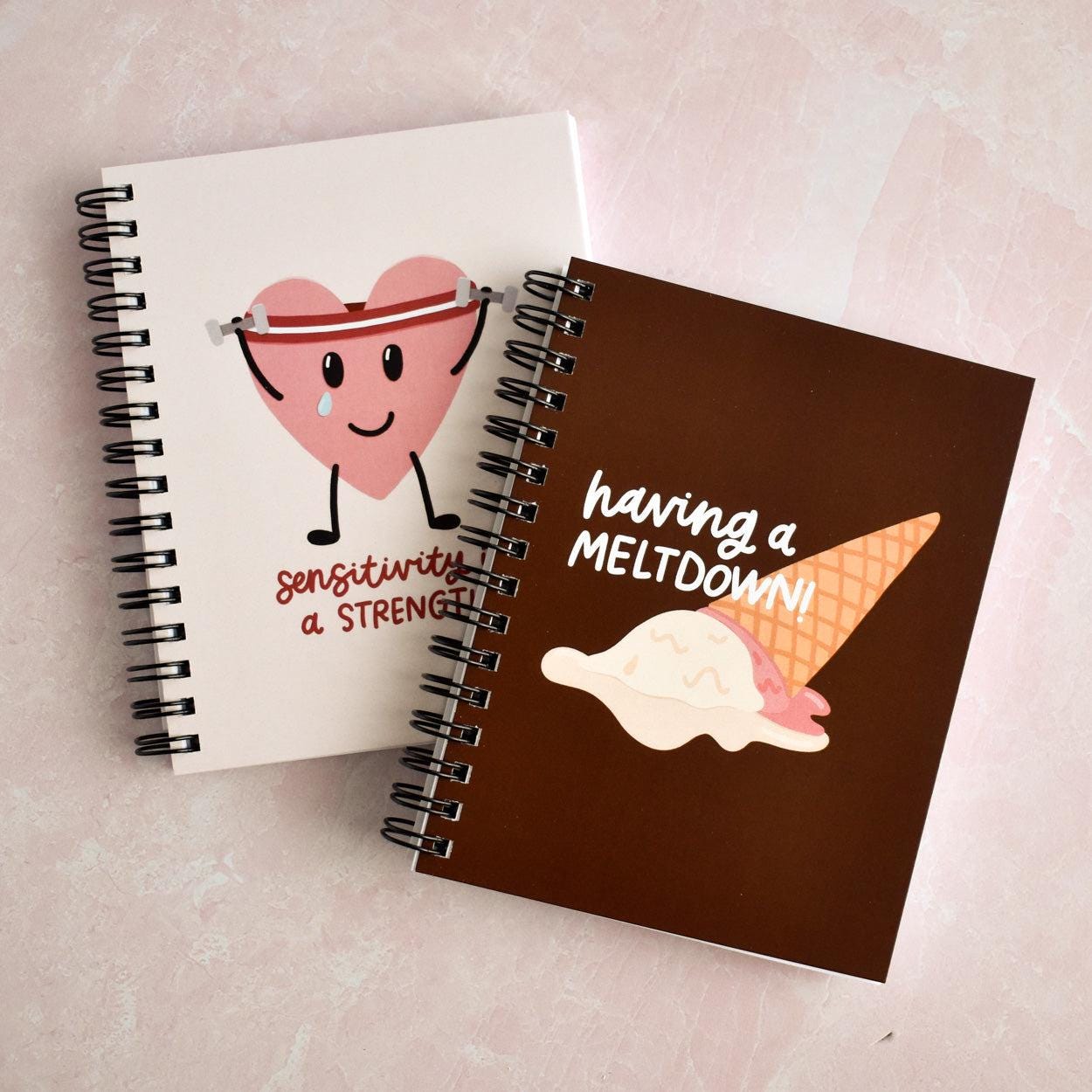 Journal Crying Sensitivity is A Strength Crying Log - Daily Cry Journal With Mood and ...