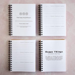Simple Gratitude Journal For Teen Girls - Guided Affirmation Journal - Positivity Notebook Wellness Gift for Her | Rainbow Pattern Journal image 3
