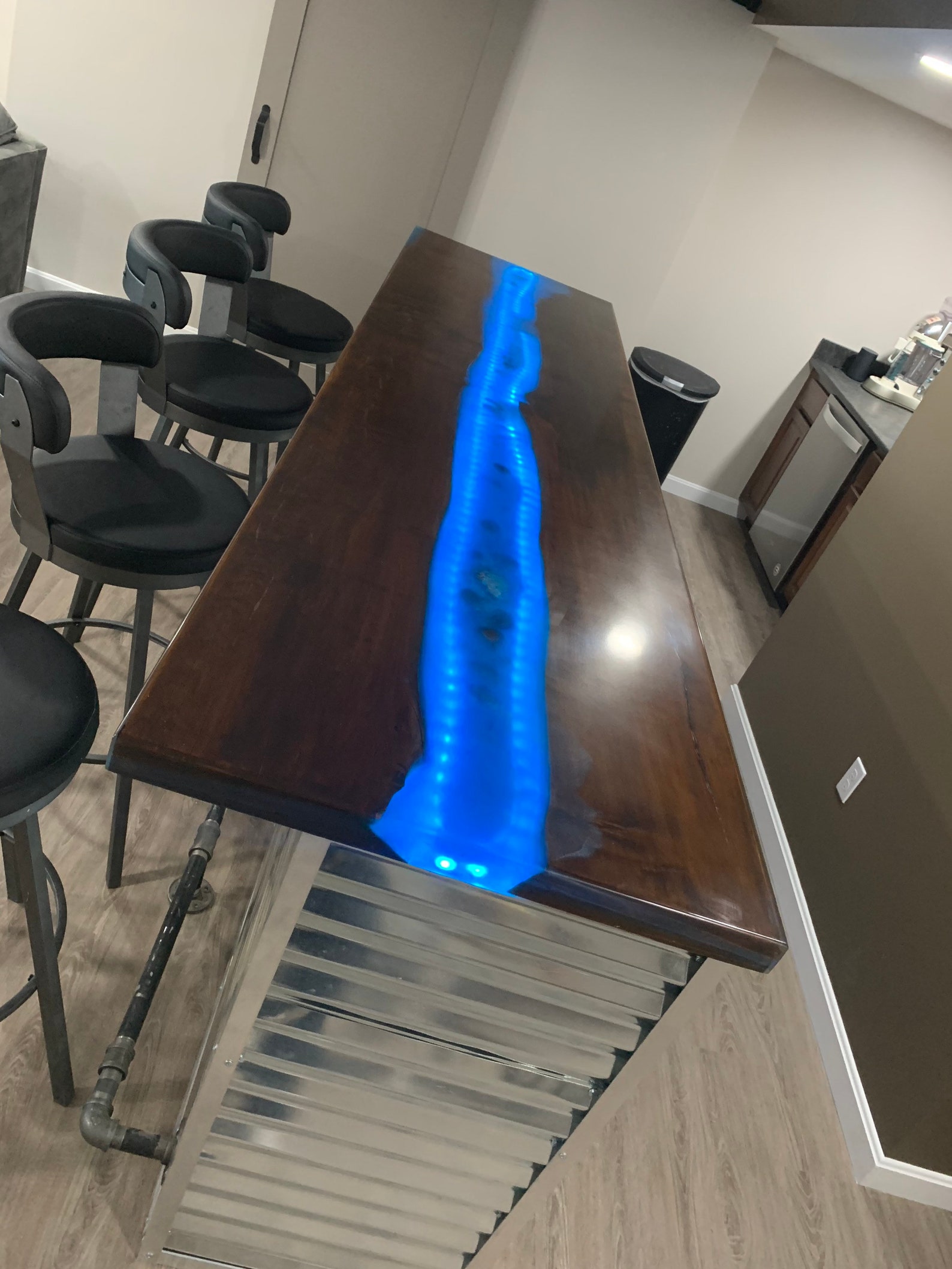 Epoxy River Bar Top Etsy