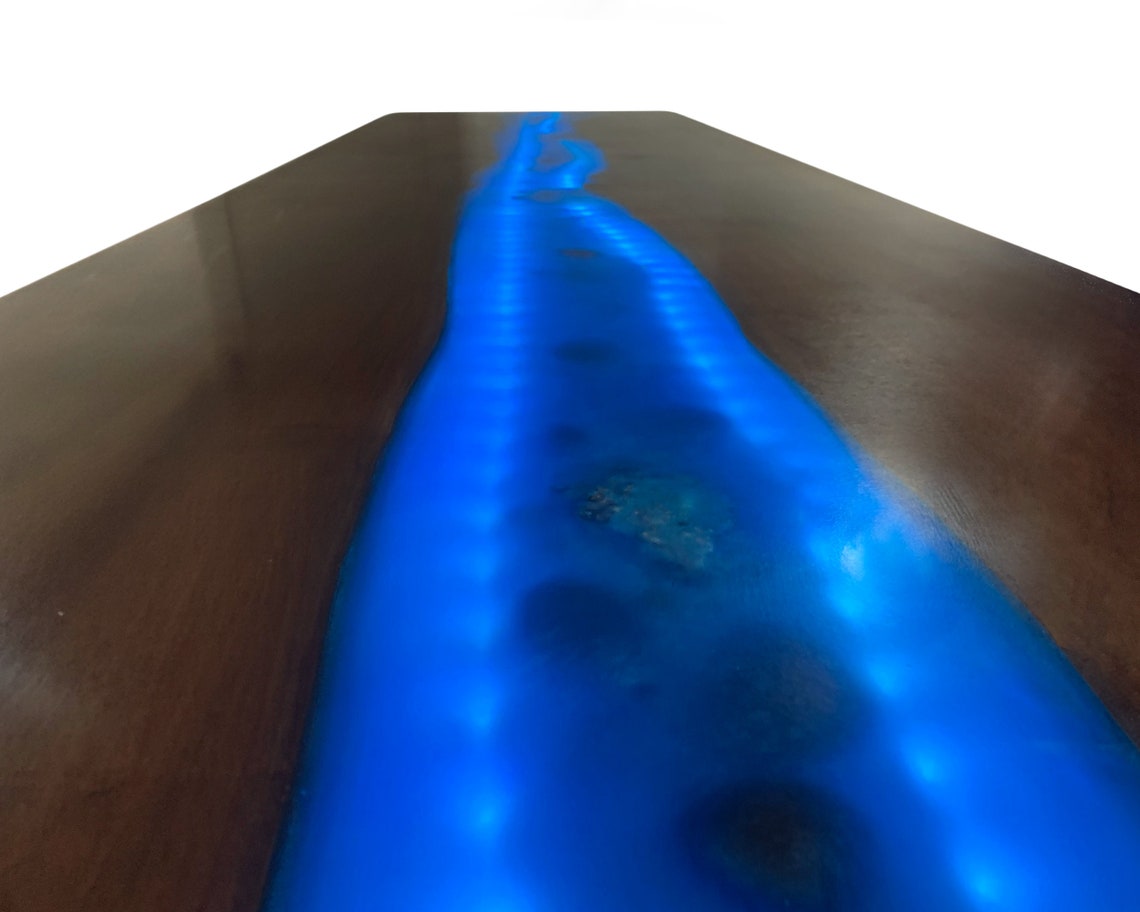 Epoxy River Bar Top Etsy