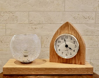 One-off Quartz Clock Touch Lamp