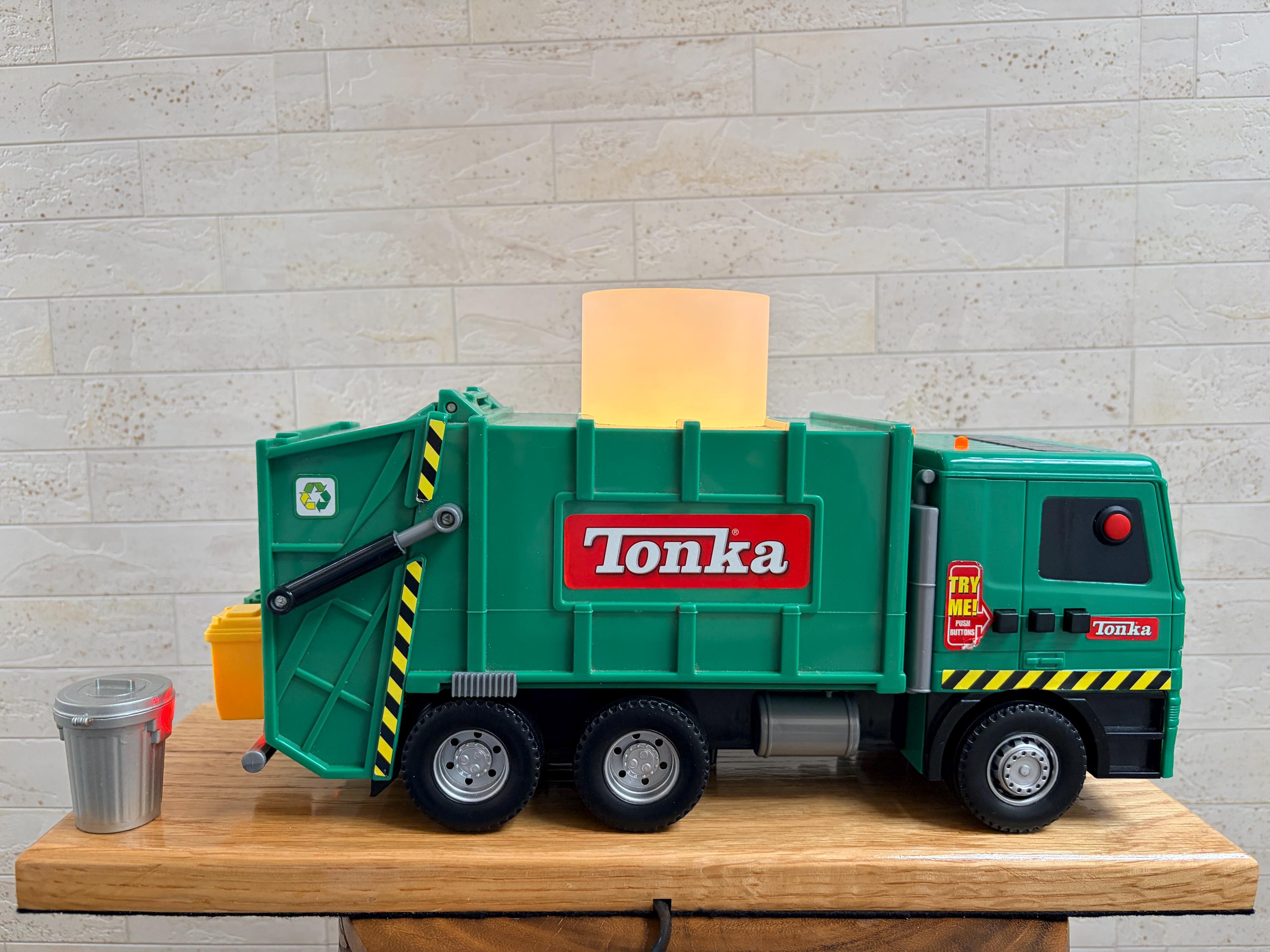 Camion Poubelle Tonka Vintage – Années 1960, Sanitary Service Trash Truck