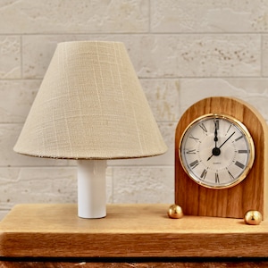 Limited Handmade Touch Lamp with Quartz Clock