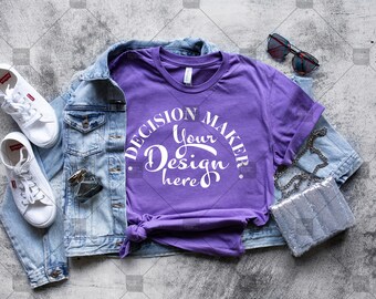 Heather Team Purple Etsy