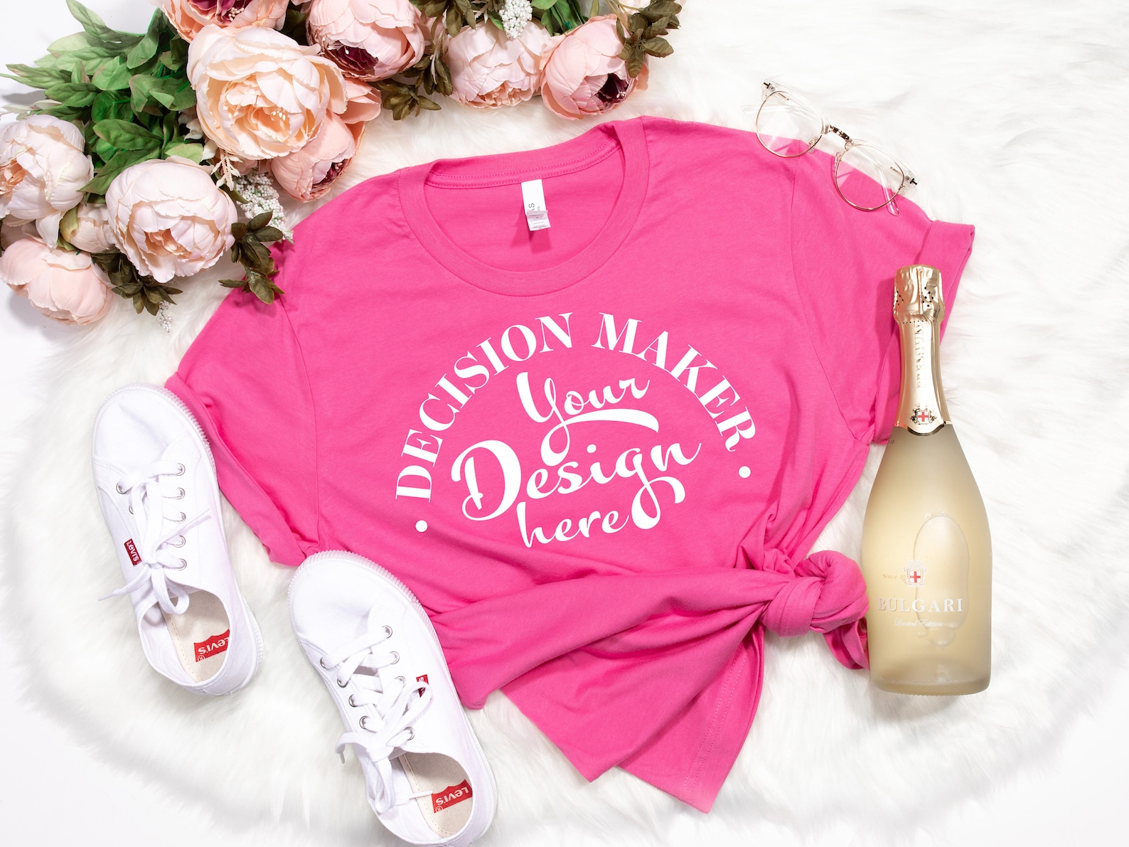 charity pink bella canvas