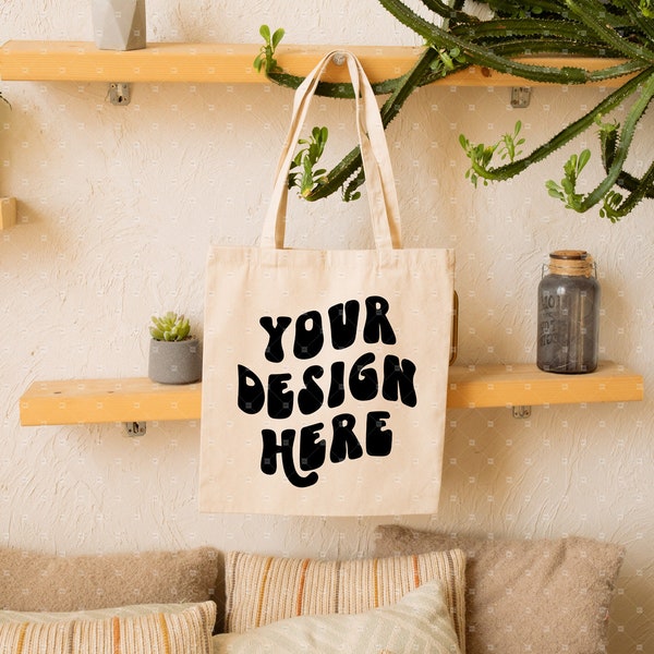 Tote Bag Mockup, Canvas Tote Bag Mockup, Printify Tote Bag, Print on Demand Mockup, Model Mock up, Aesthetic Tote Bag, Gift Bag Mockup