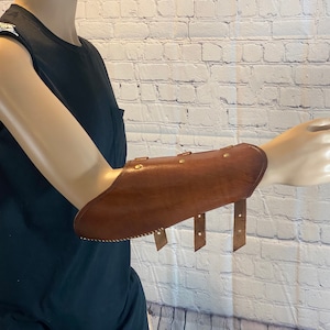 leather armor bazzubands arm guards elbow guards high quality