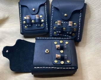 leather belt pouches