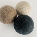 Set of 3 Premium XL Multicolored Wool Dryer Balls