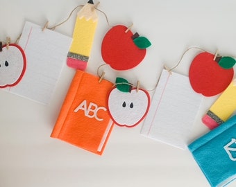 Back To School Garland - School Days Bunting