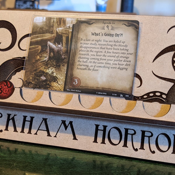 Card Holders Compatible with Arkham Horror LCG - Fan Made Laser Engraved