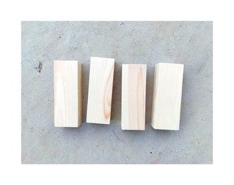 small wooden blocks for crafting
