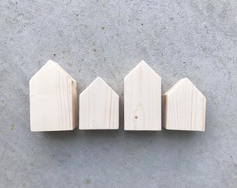 small wooden blocks for crafting