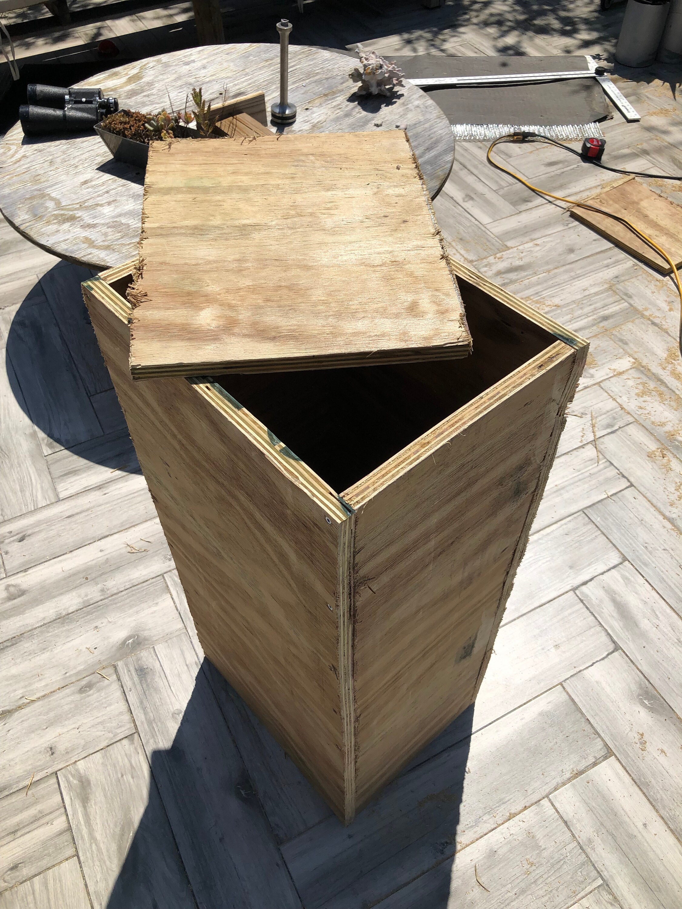 Concrete Mailbox industrial modern and secure Etsy