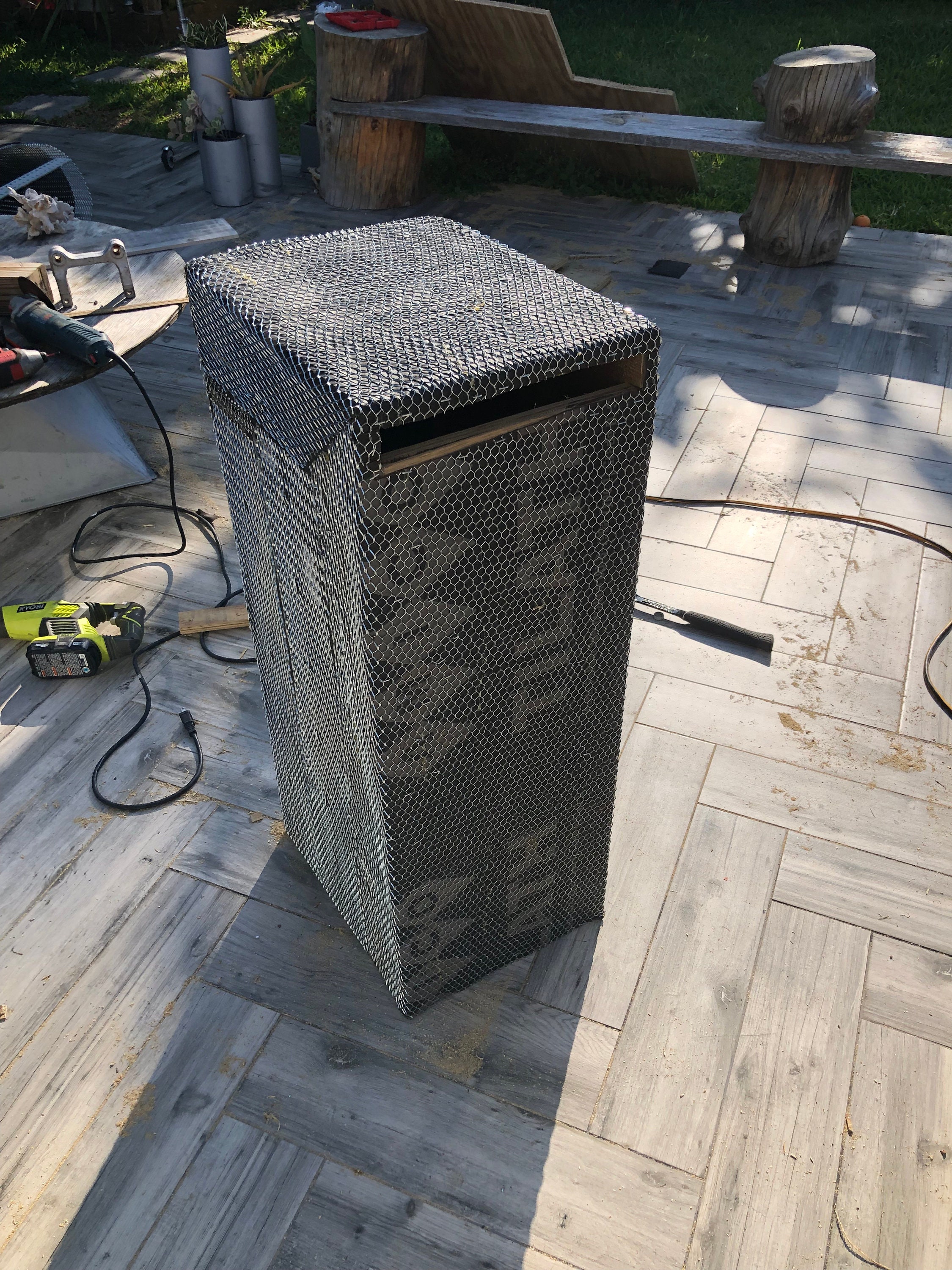 Concrete Mailbox industrial modern and secure Etsy