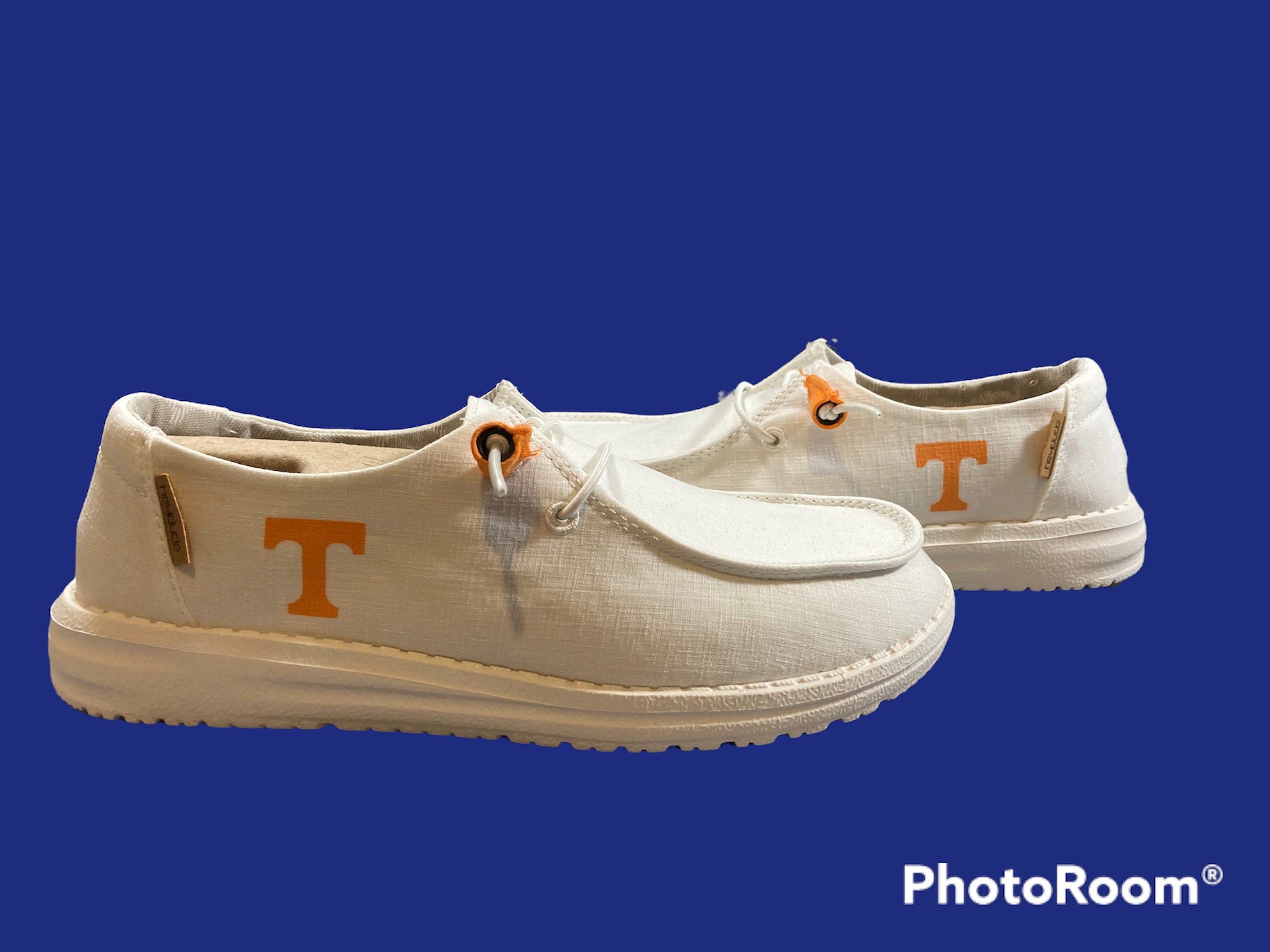 Tennessee Vols Shoe Hey Dude Etsy