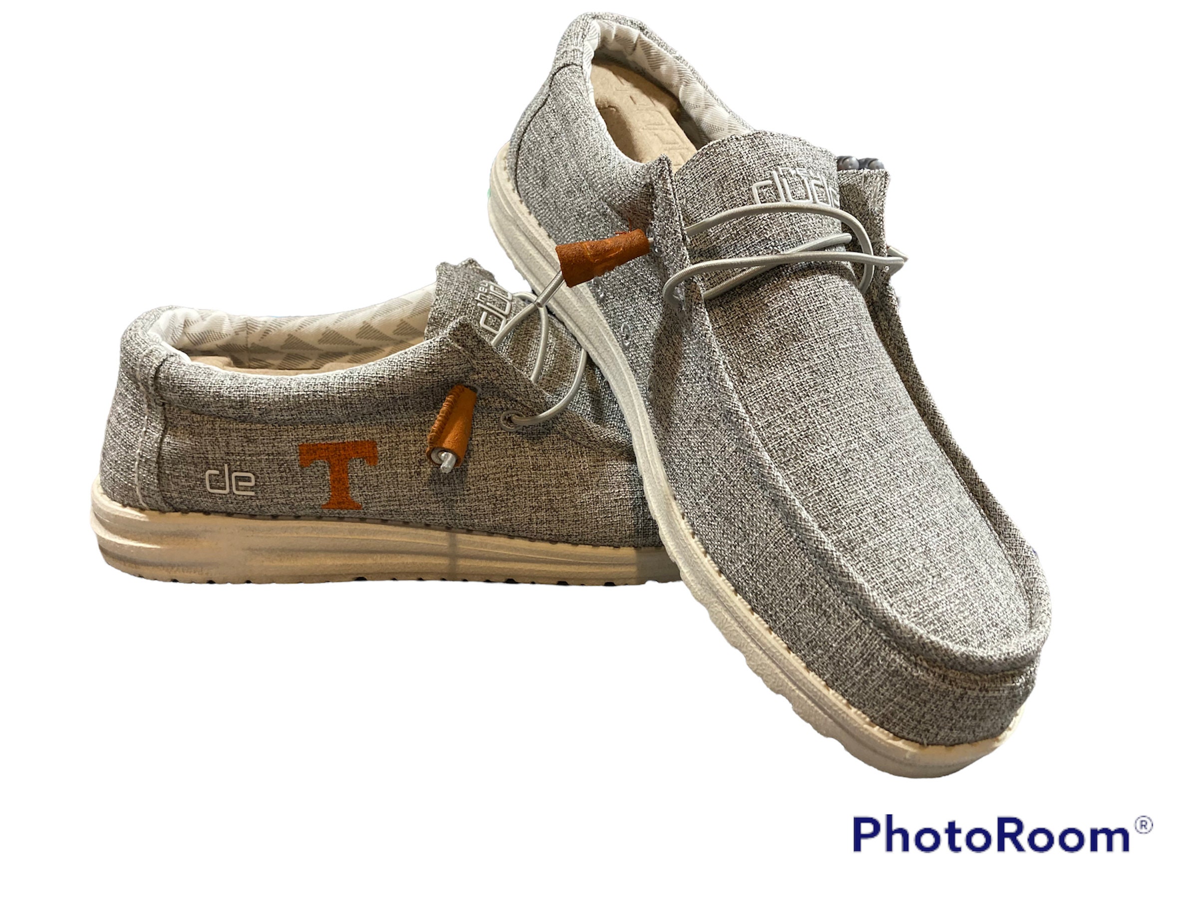 Tennessee Vols Shoe Hey Dude Etsy