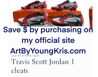 Travis Scott Jordan 1 Nike cleats