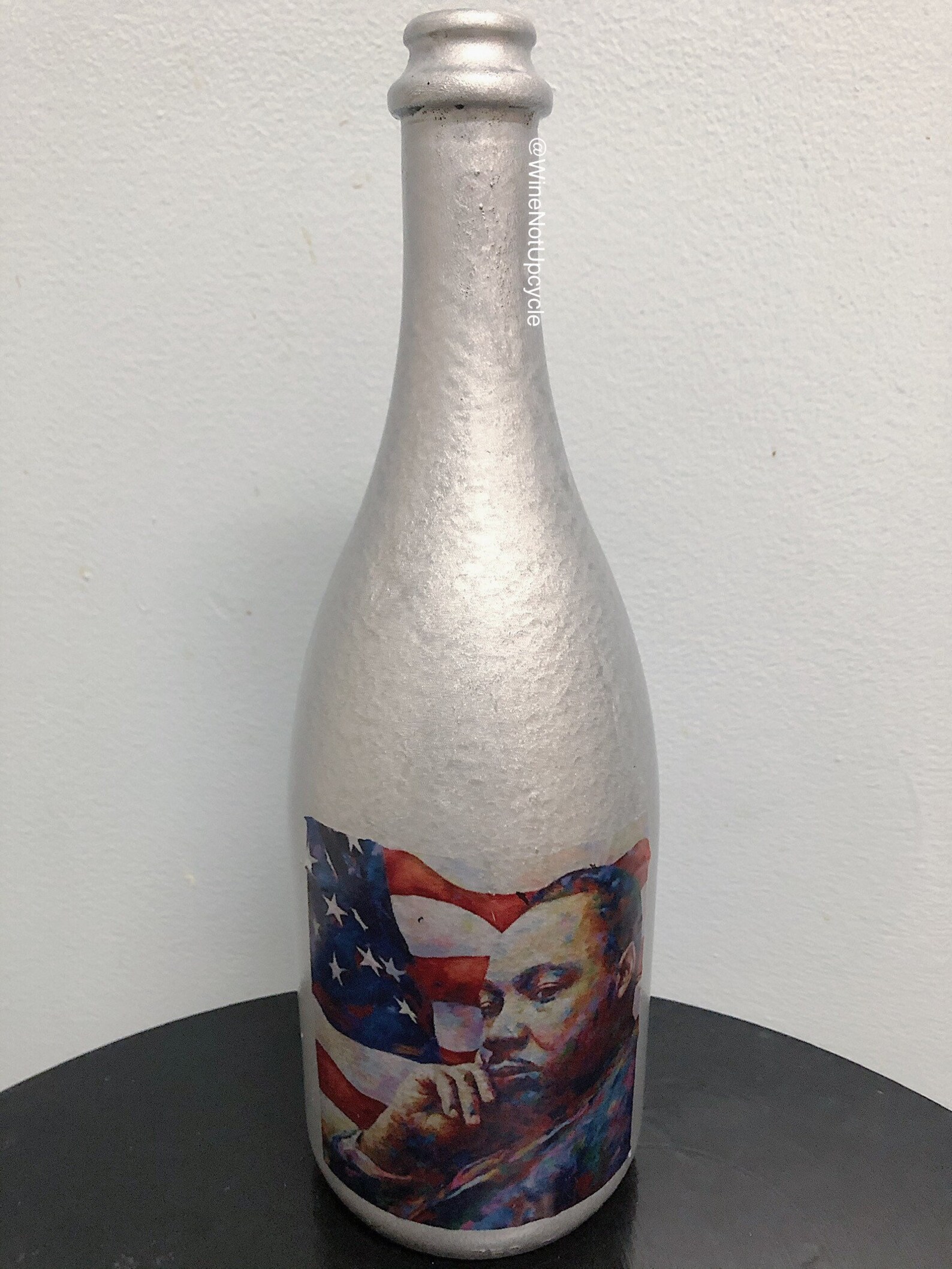 Martin Luther King Wine Bottle Decor Etsy