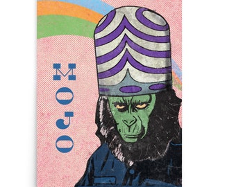 Mojo Jojo Powerpuff Girls Poster