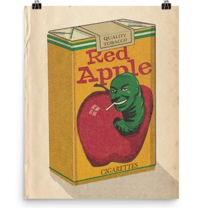 Red apple cigarettes - Etsy 日本