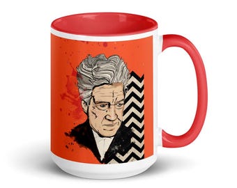 David Lynch Mug with Color Inside