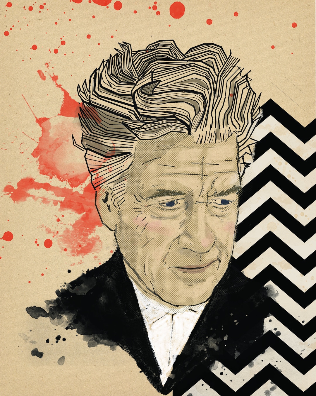 David Lynch Paintings ＆ Drawings Untitled (1965 – 1969) by David