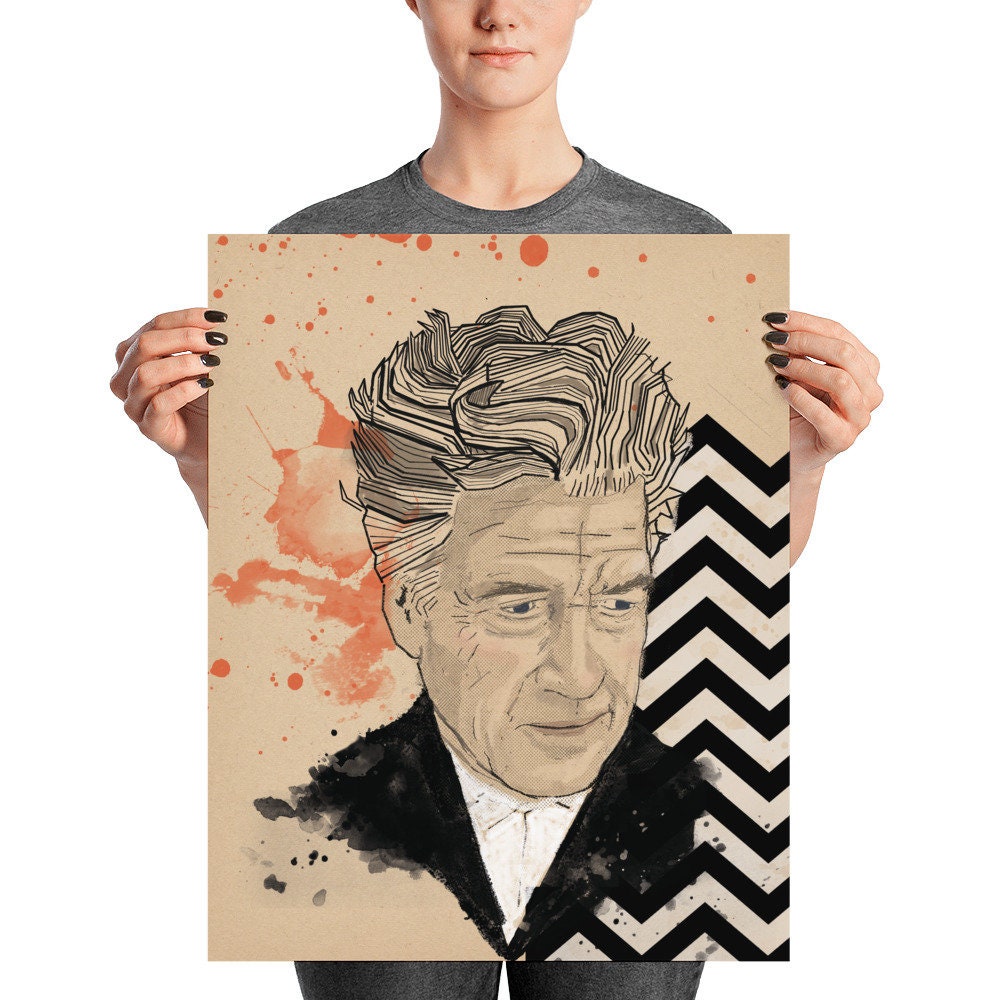 David Lynch Art Print: Archival Paper - Etsy